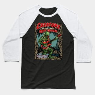 Creature from the Rock Lagoon Baseball T-Shirt